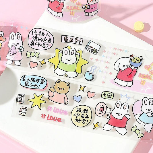 Cozy Bunny PET Tape