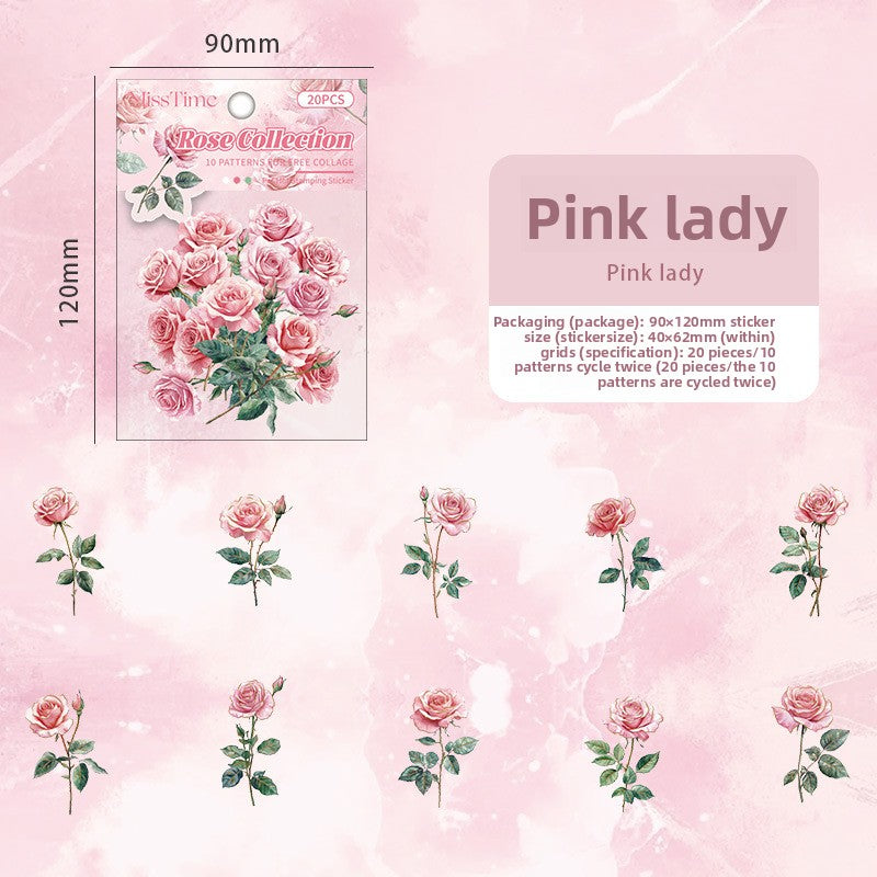 Eternal Rose Garden Stickers