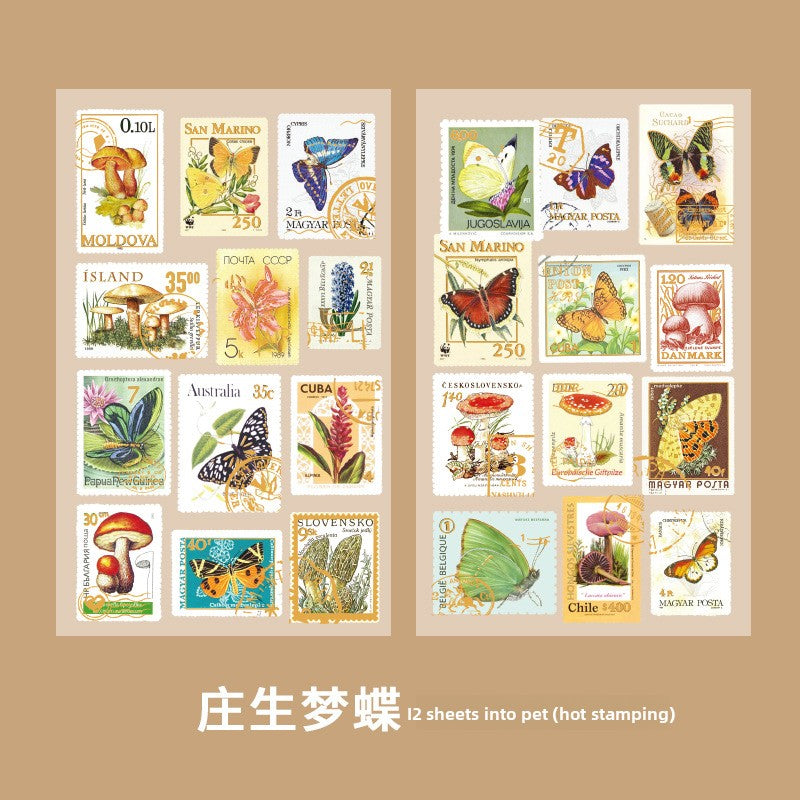 Retro Themed Stickers