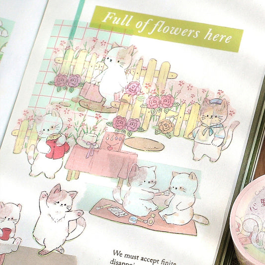 Fluffy Bunny Story Washi Tape