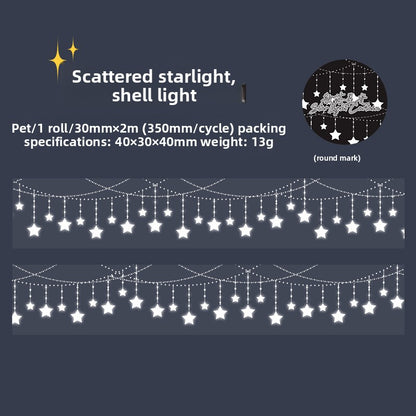 Celestial Starfall PET Tape
