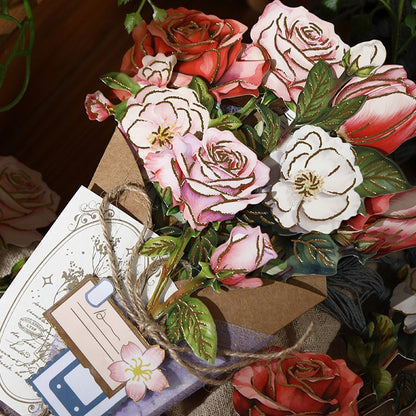 Romantic Rose Garden Sticker