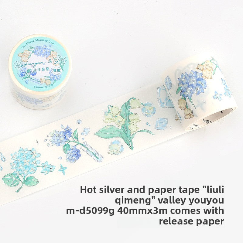 Soft Floral Shine Tape