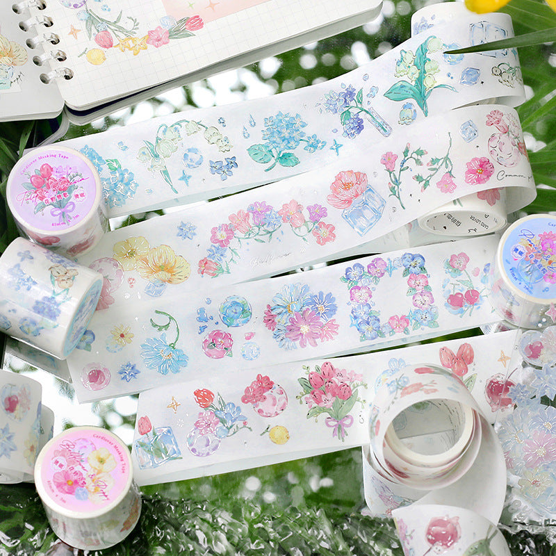 Soft Floral Shine Tape