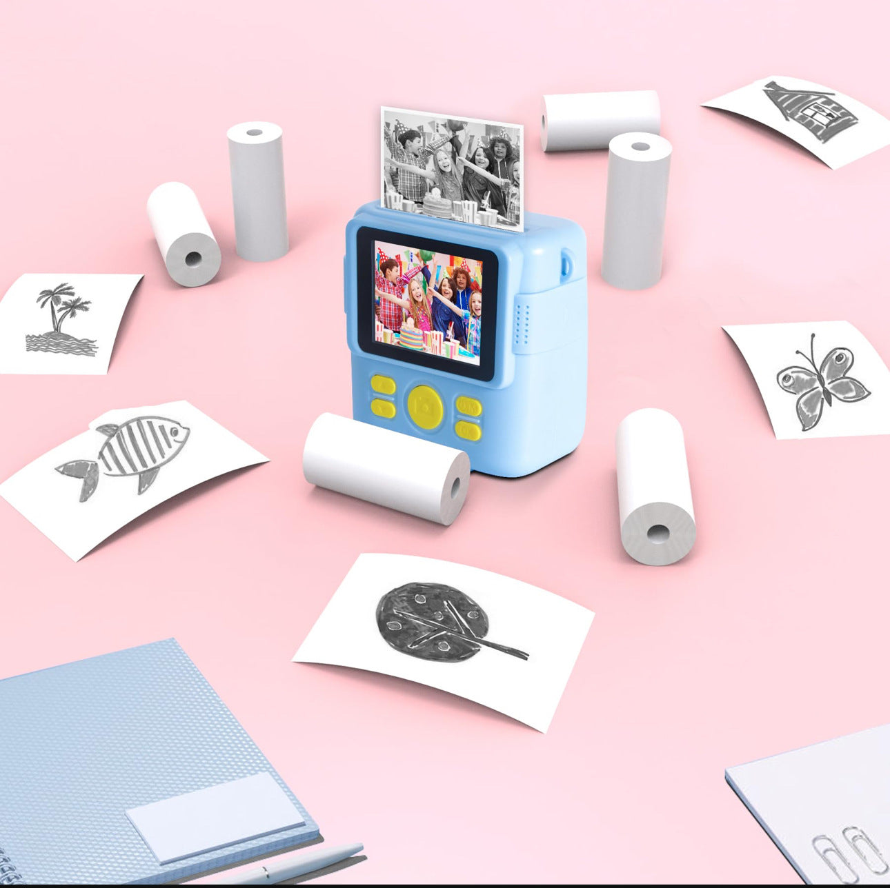 Adhesive Camera Roll Paper