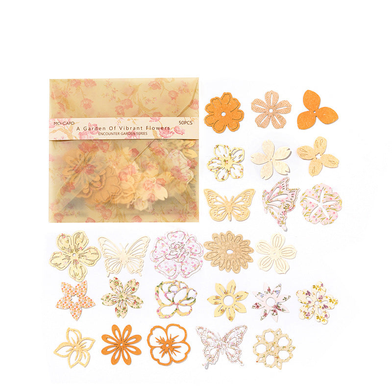 Vintage Floral Cutout