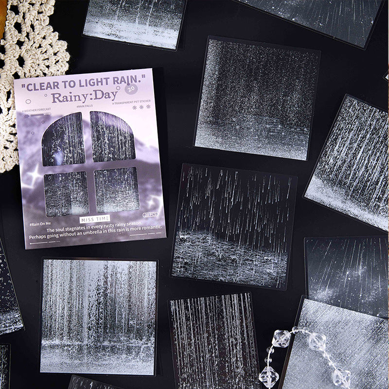 Soft Rain Stories Sticker Pack