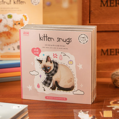 Purrfect Snugs Sticker book