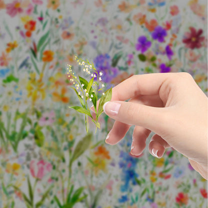 Watercolor Bloom Sticker Set