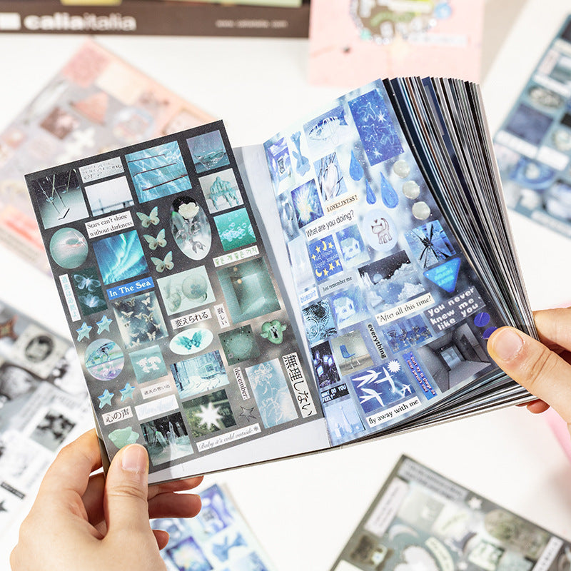 Mirror Tide Journal Sticker Book