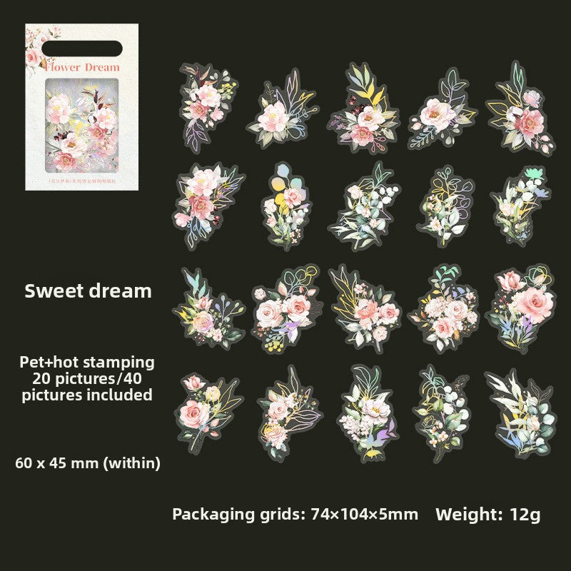 Botanical Glow Stickers