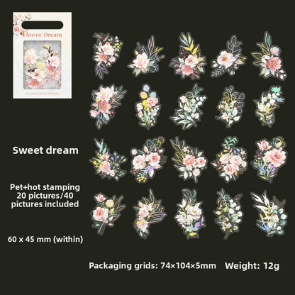 Botanical Glow Stickers