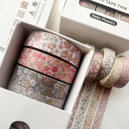 Cozy Plaid Washi Tape Set