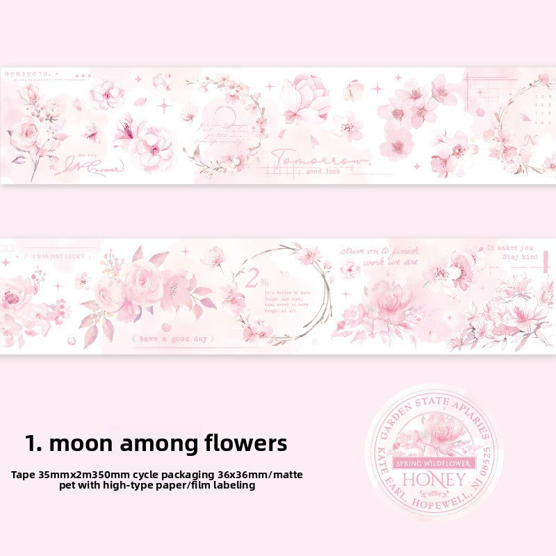 Spring Bloom PET Washi Tape
