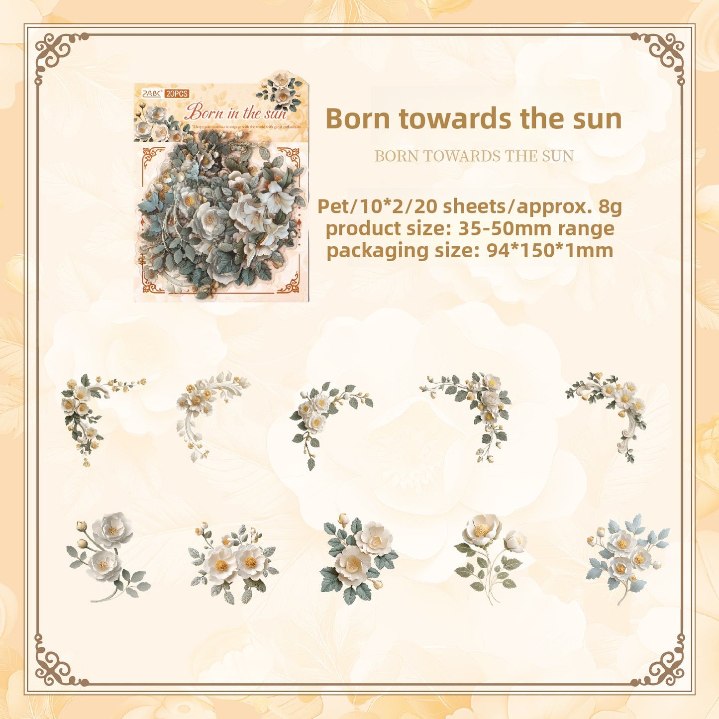 Floral Corner Deco