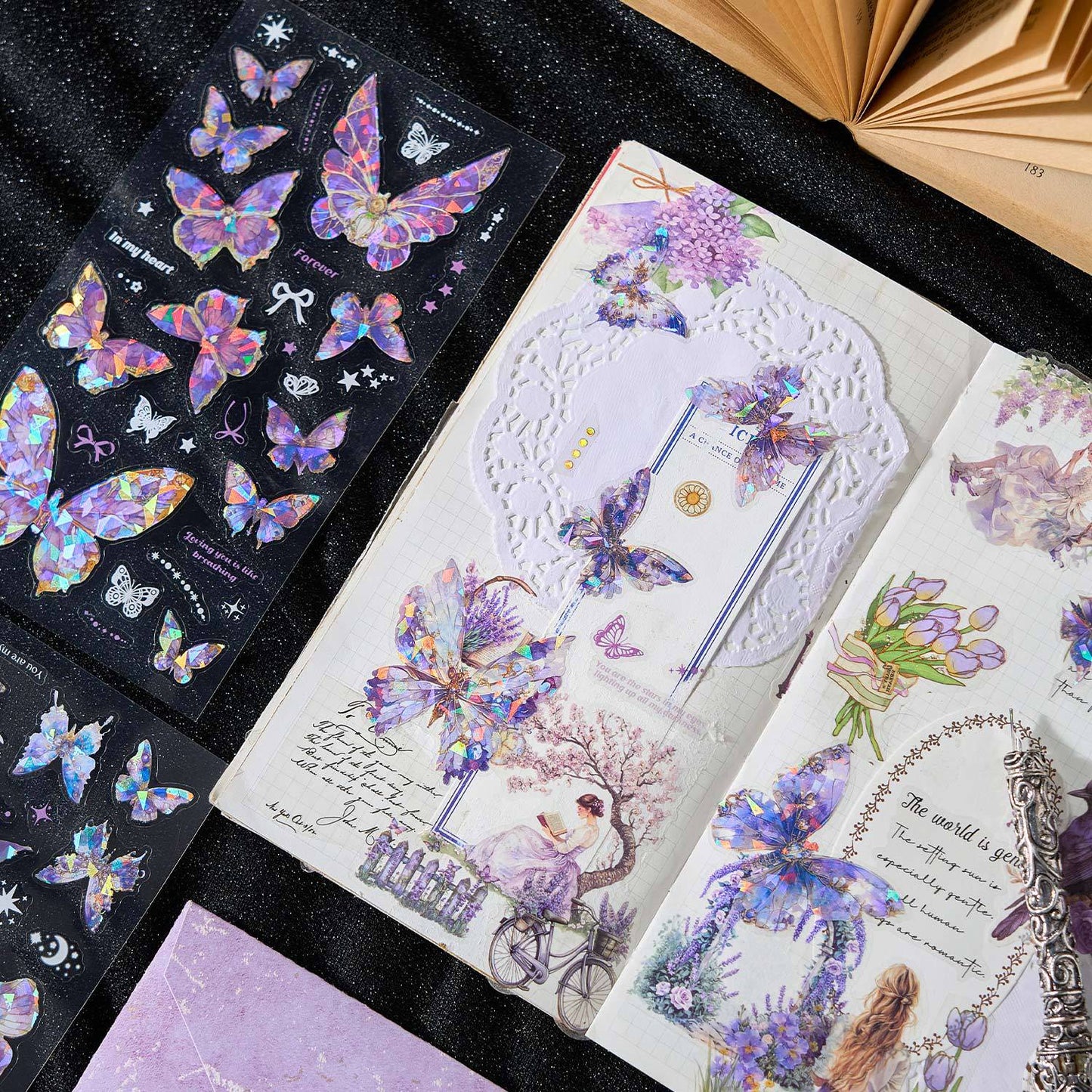 Magical Butterfly Sticker