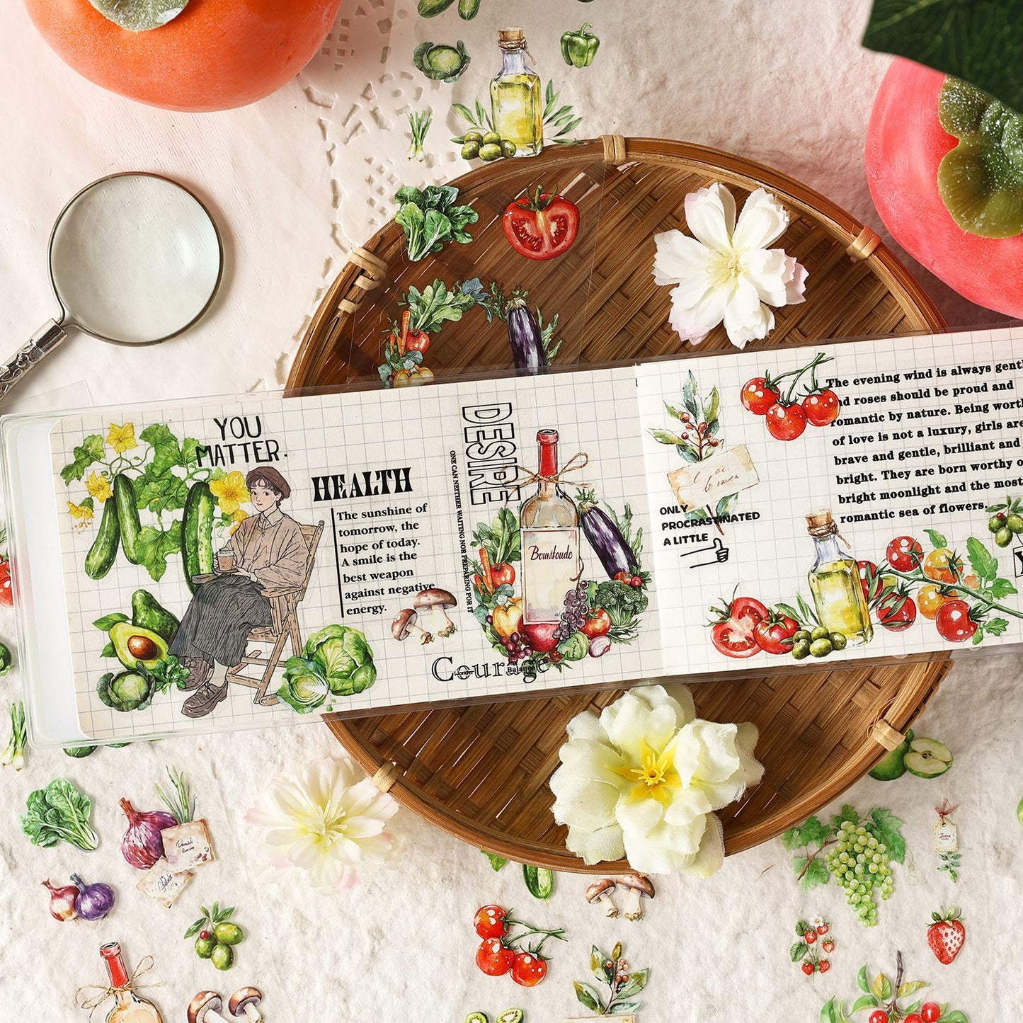Garden Daydream PET Stickers