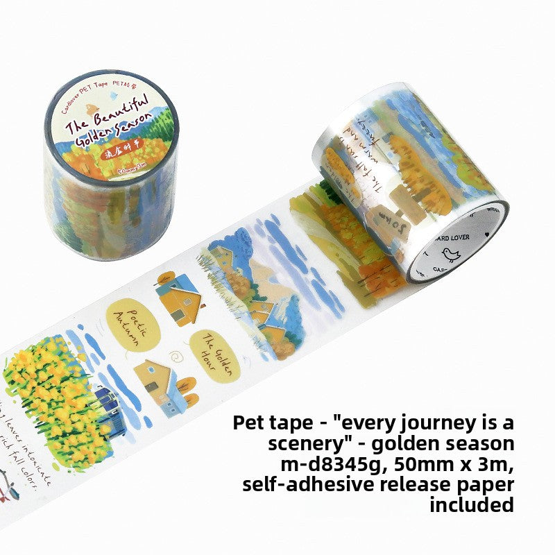 Watercolor Landscape Washi Tape