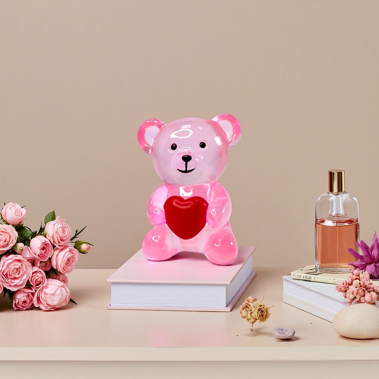 Resin Love Bear Ornaments