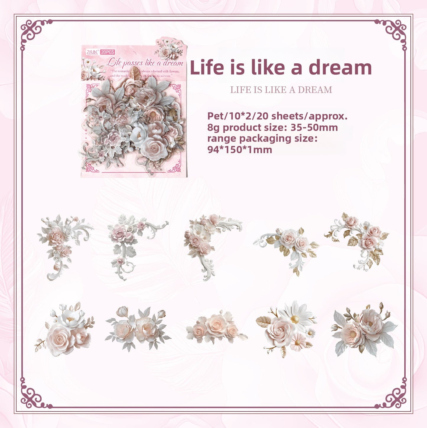 Floral Corner Deco