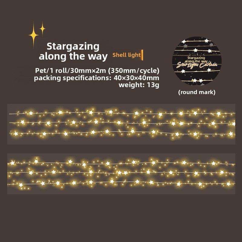 Celestial Starfall PET Tape