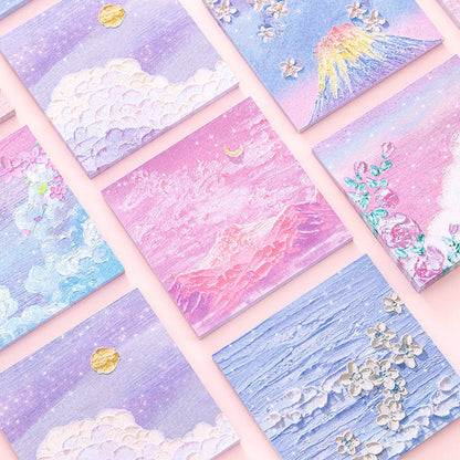 Oil Painting design Sticky Notes