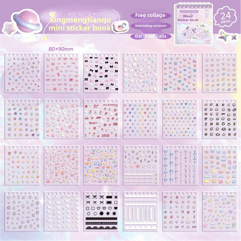 Kawaii Mini Sticker Diary.