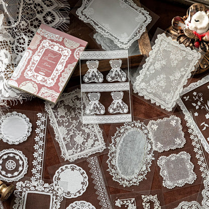Vintage Lace PET Stickers