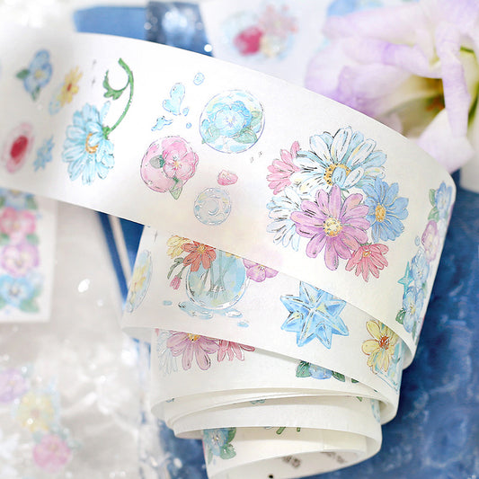 Soft Floral Shine Tape