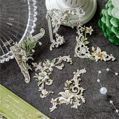 Hollow Relief Corner Stickers
