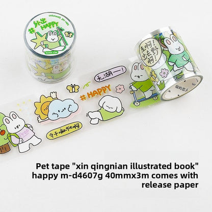 Cozy Bunny PET Tape