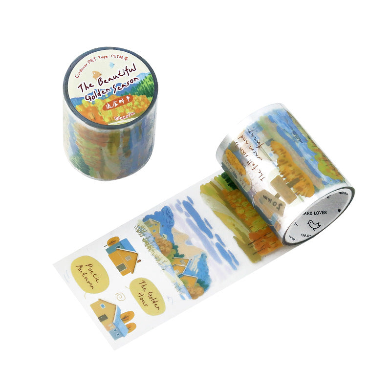 Watercolor Landscape Washi Tape