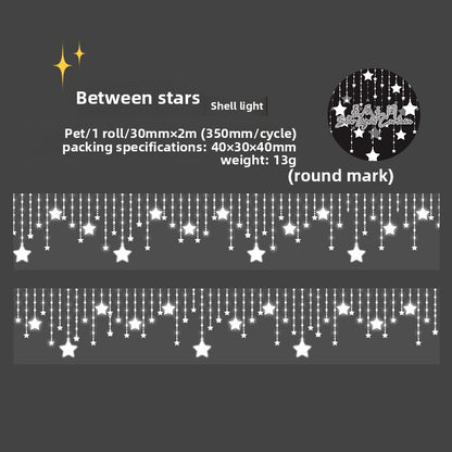 Celestial Starfall PET Tape