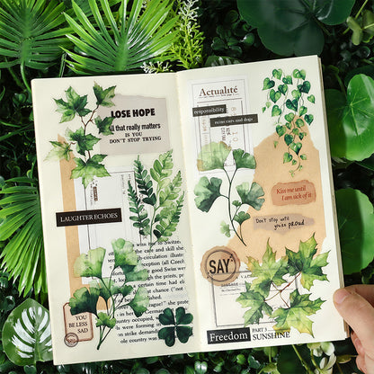 Botanical Whisper PET Sticker