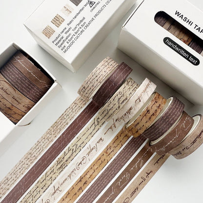 Cozy Plaid Washi Tape Set