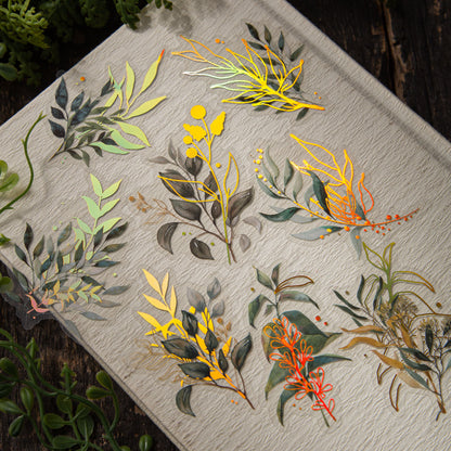 Botanical Glow Stickers
