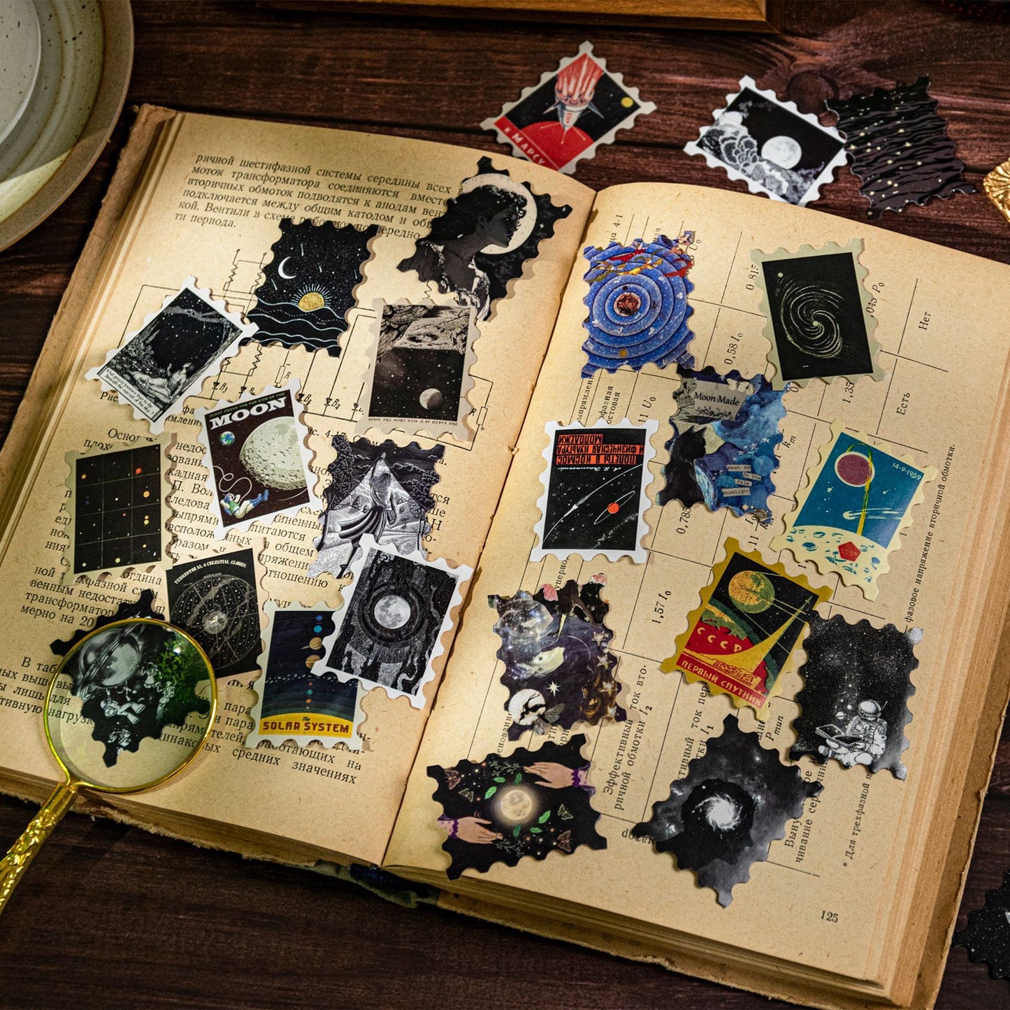 Vintage stamp designs