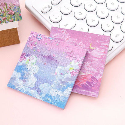 Oil Painting design Sticky Notes