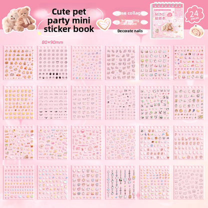 Kawaii Mini Sticker Diary.