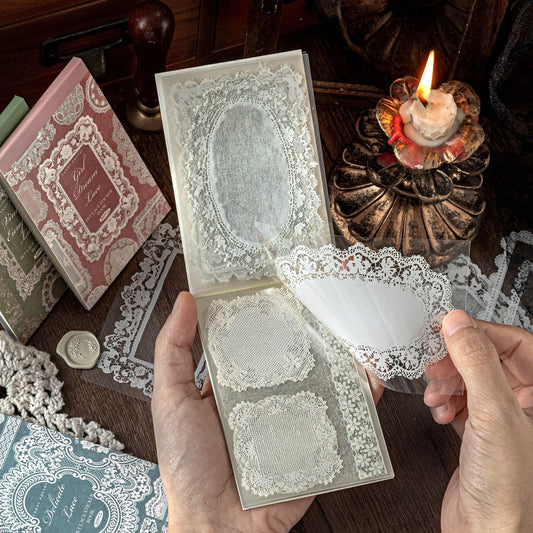 Vintage Lace PET Stickers