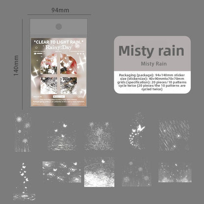 Soft Rain Stories Sticker Pack