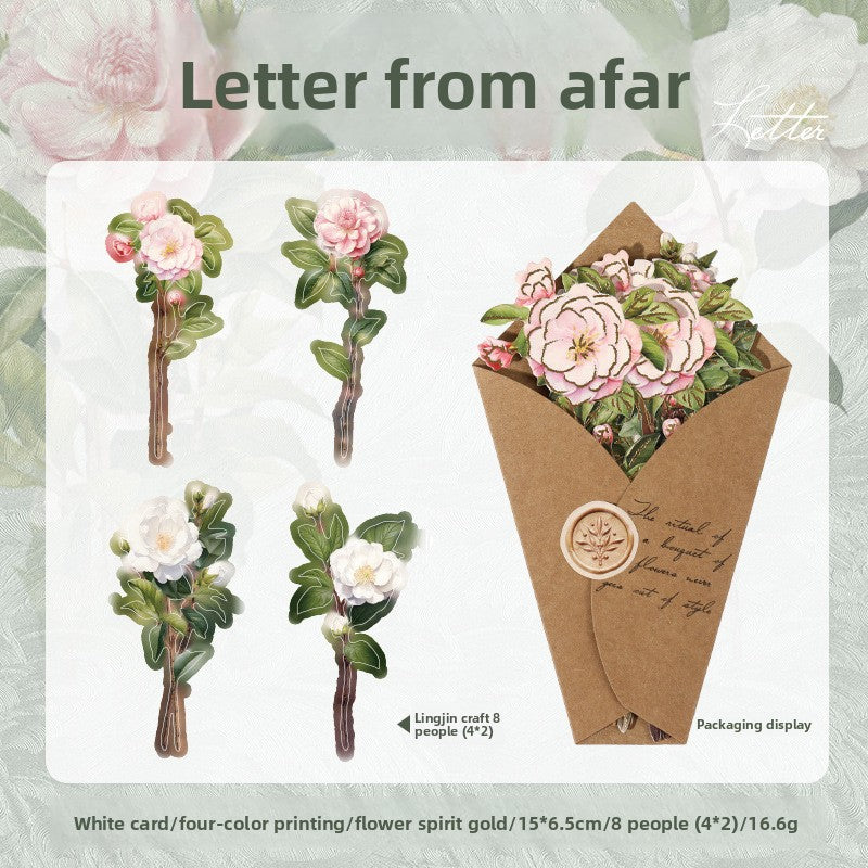 Romantic Rose Garden Sticker