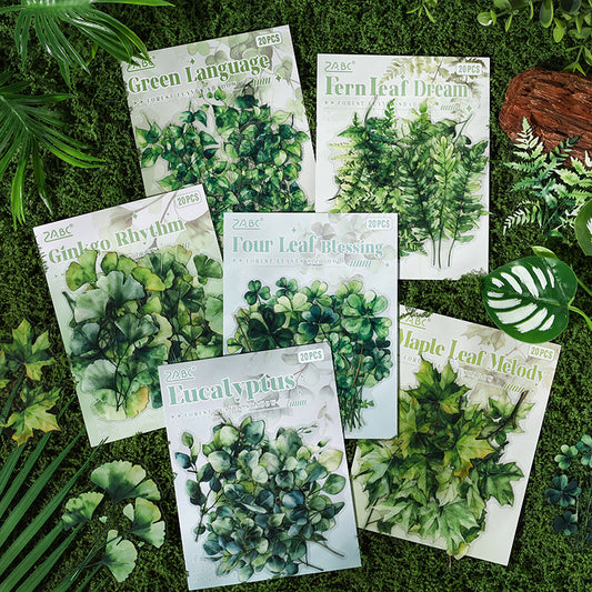 Botanical Whisper PET Sticker