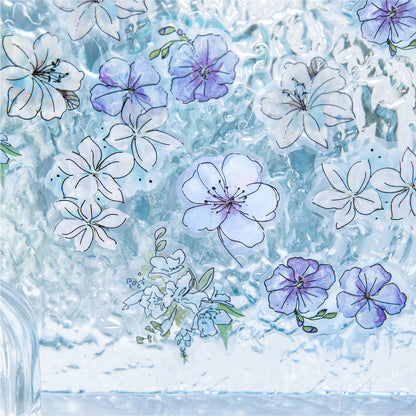 Watercolor Rose Sticker Set