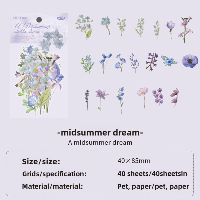 Midsummer Bloom Sticker Set