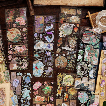 Dynasty Bloom Sticker Set