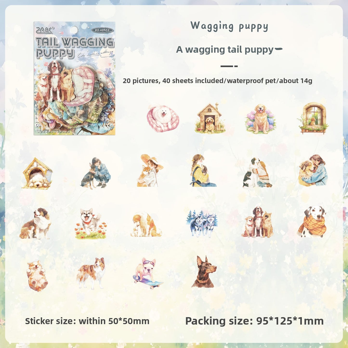 Cozy Critters Sticker Pack