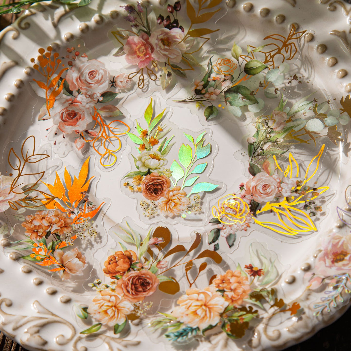 Botanical Glow Stickers