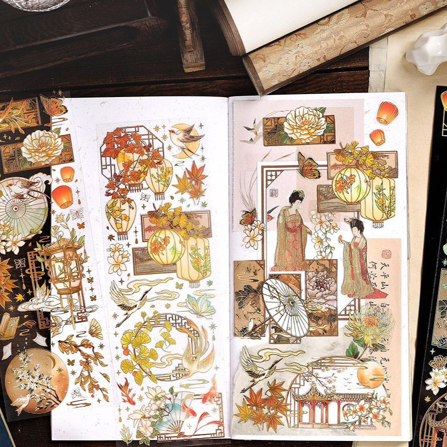 Dynasty Bloom Sticker Set