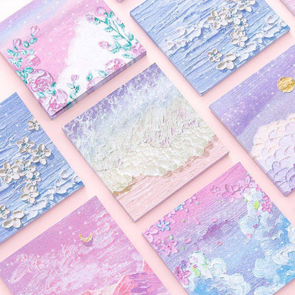 Oil Painting design Sticky Notes